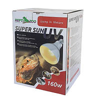 Ртутная лампа Repti-Zoo SuperSun UVA/UVB для пустынных рептилий, 160W