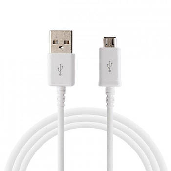 Кабель універсальний USB-micro USB White 1m (тех. пакет)