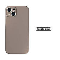 Айфон iPhone 14 ультра тонкий чохол PP 0.18 мм Gray TOP Quality