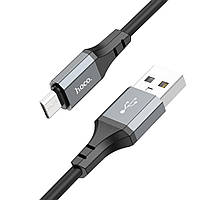 DR Кабель Hoco X86 USB to MicroUSB 1m black