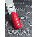 Гель-лак Oxxi Professional №199 (яскравий рожевий, неоновий, емаль), 10мл, фото 3