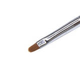 Пензель для гелю овальний No 6, GLOBAL FASHION, фото 2