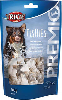 Ласощі для собак Trixie 31599 Premio Fishies кісточка з рибою 100 г (4011905315997)