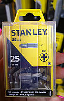 Набор бит STANLEY 1/4" Ph1 25мм 25шт