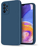 Силиконовый чехол HardCorner для Samsung Galaxy A23 A235 Синий