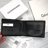 Чоловічий брендовий гаманець Calvin Klein LUX, фото 4