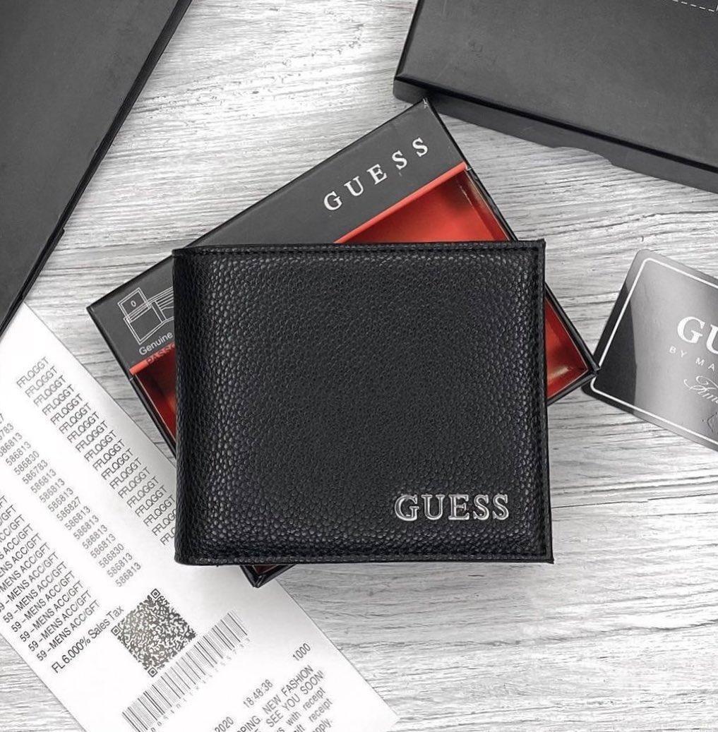Чоловічий брендовий гаманець Guess LUX