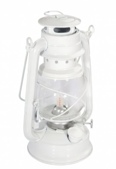 Гасова лампа ORIS ліхтар кемпінговий із герметичною конструкцією біла (OR233)