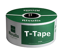 Крапельна стрічка T-Tape 5 міл 20 см 0,75 л/годину 3660м Rivulis