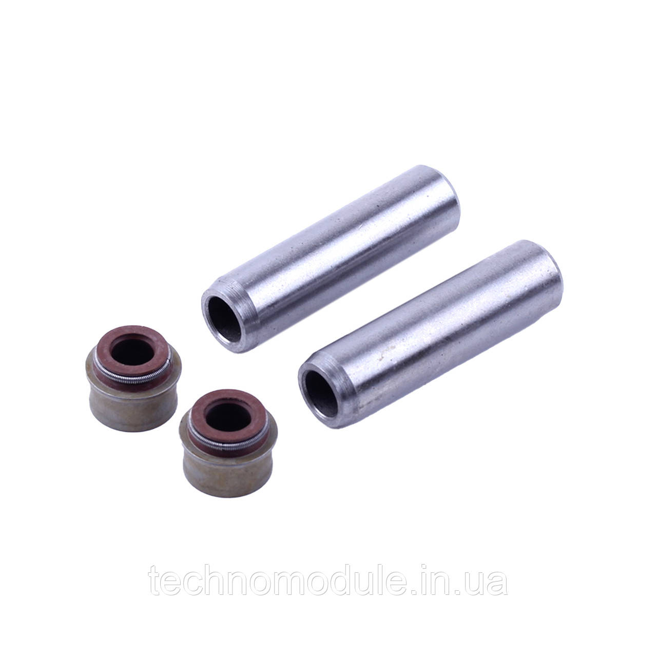 Напрямні клапанів + сальники к-т на 2 клапани 178F, фото 1