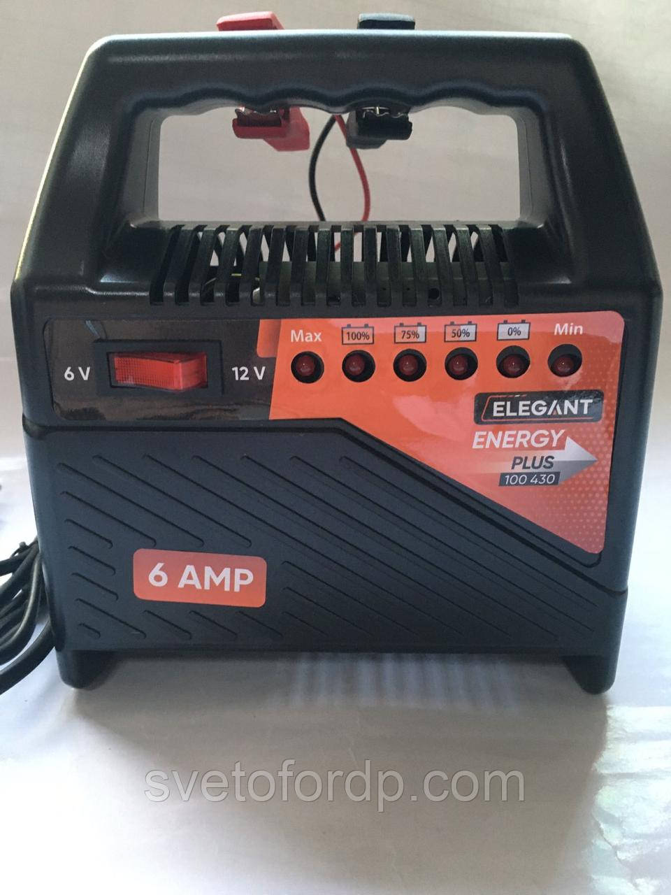 Зарядний пристрій PULSO 6А 12В світлодіодна індикація PULSO BC-15860, фото 1