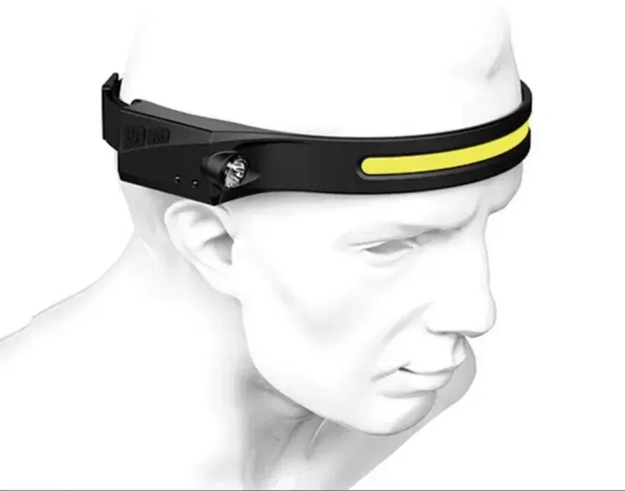 Налобний ліхтар акумуляторний 350лм RECHARGEABLE HEADLAMP