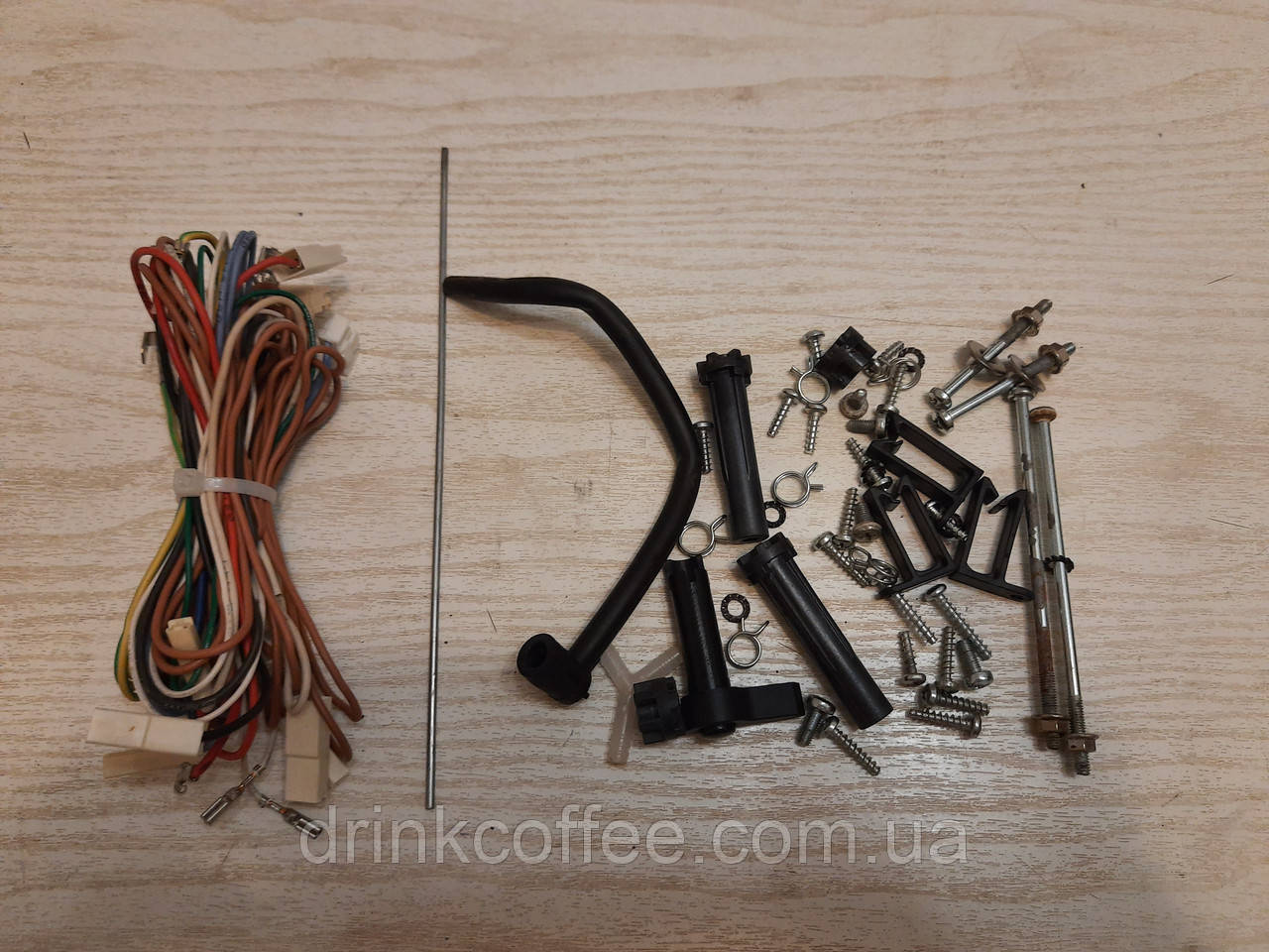 Дрібні деталі дроти шланг скидання тиску регулятор помолу для кавоварки Delonghi ESAM 5400 б/у, фото 1