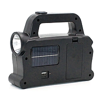 Фонарь аккумуляторный OR-6169 c солнечной батареей и Power Bank (повербанк, уличный фонарь, ручной фонарь) ON