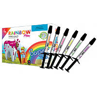RAINBOW FLOW Super Six (Рейнбоу Флоу Супер Сиц - цветной композит) Cerkamed 6x1г
