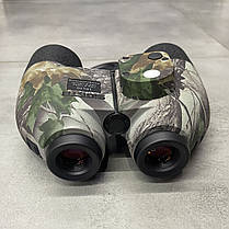 Бінокль SIGETA General 10x50 Camo тактичний всепогодний, з компасом і далекоміром, чохол, камуфляж, фото 4
