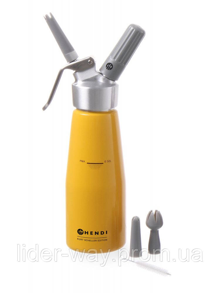 Сифон для збивання вершків 0,5л Kitchen Line Hendi 975855