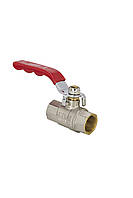 Кран кульовий латунний 1/2 вв, ручка, ТМ "ORSO"