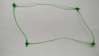 Сітка шпалерна зелена, ширина 1,7 м Ячейка 130*180 мм