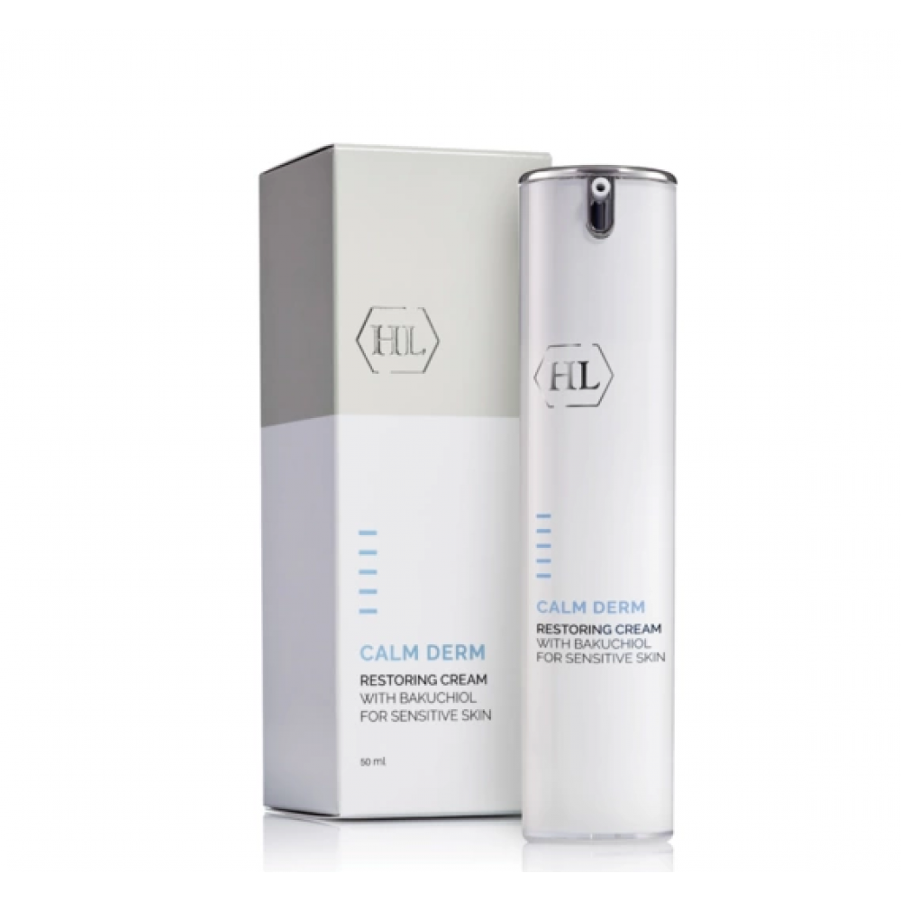 RESTORING CREAM FOR SENSITIVE SKIN WITH BAKUCHIOL CALM DERM HOLY LAND