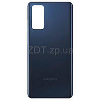 Задняя крышка Samsung S20 FE G780F , синяя ORIGINAL со стеклом камеры