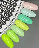 Гель-лак Oxxi Professional №325 (ніжно молочно-зелений), 10мл, фото 3