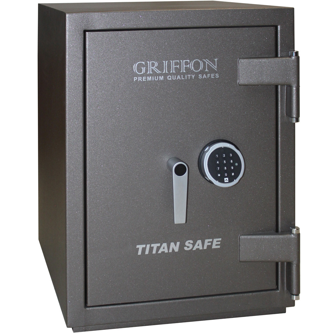 Вогнезламостійкий сейф GRIFFON CL III.68.E Grey