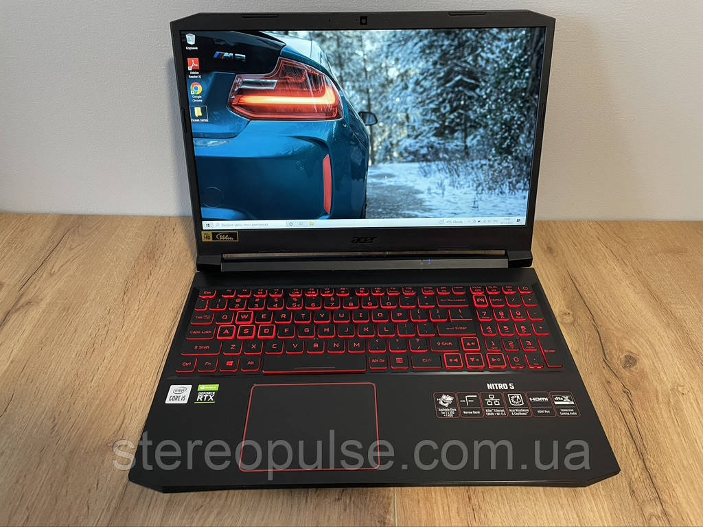 Ігровий ноутбук Acer Nitro 5(N20C1) : i5-10300H/ RTX3050(4Gb)/ 16Gb DDR4/ 512 Gb SSD