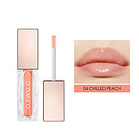 Блеск для губ O.TWO.O Clear Crystal Berry Lip (04 Chilled Peach)