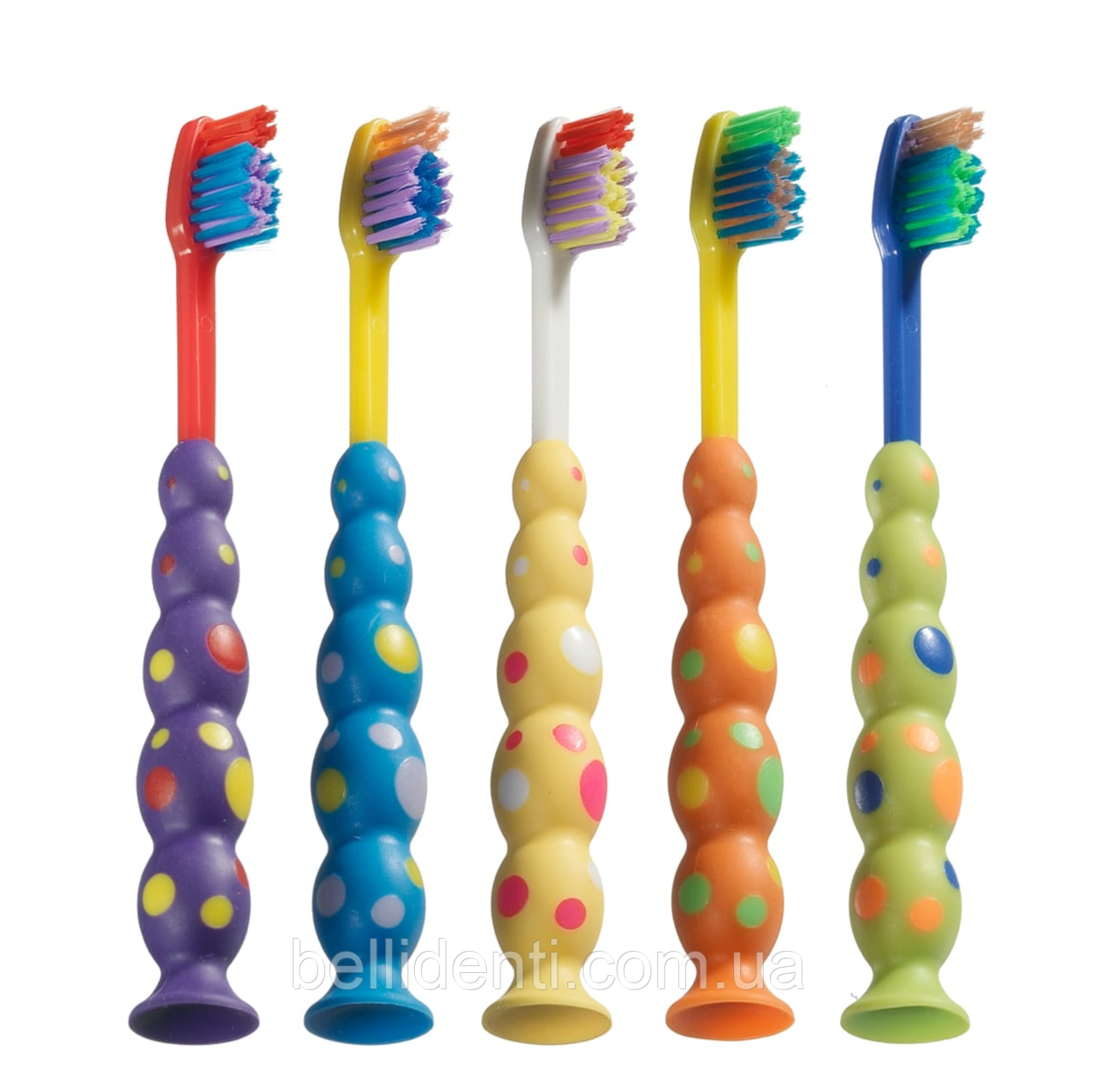 Дитяча зубна щітка Piksters Suction Cup Brush (від 3 до 10 років), 1 шт