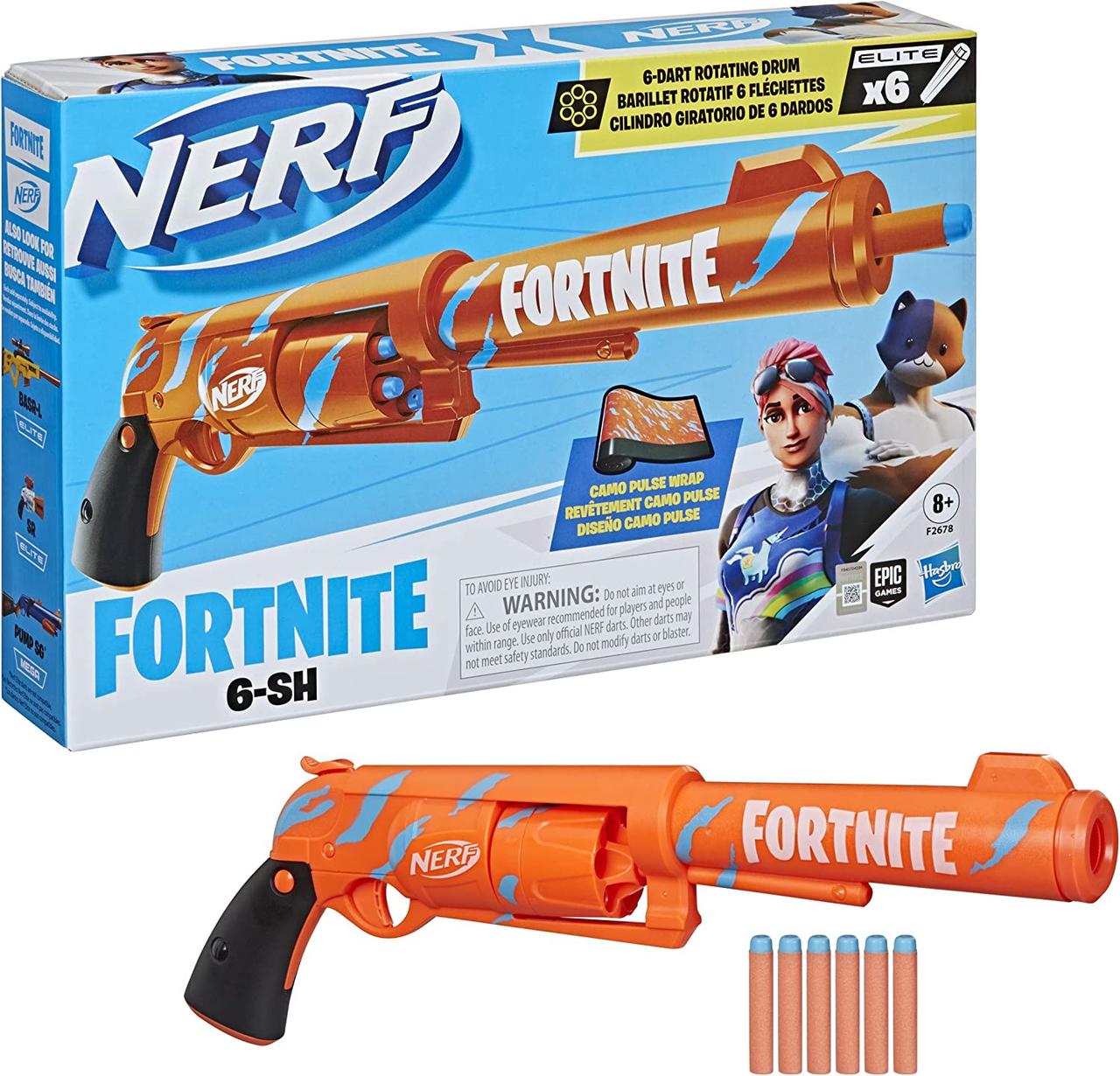 NERF Fortnite 6  Blaster