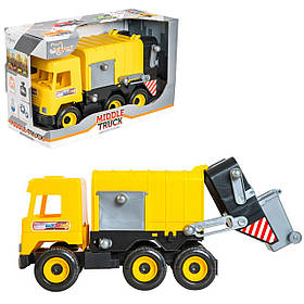 Іграшковий сміттєвоз "Middle truck" 39492 "Tigres"