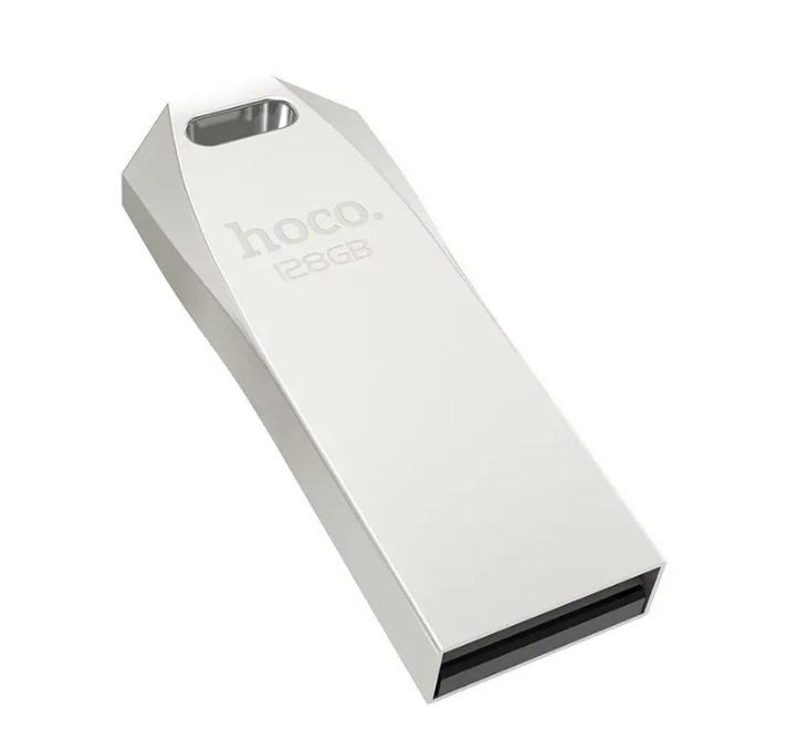 Флешка HOCO USB UD4 128GB, Silver, фото 1