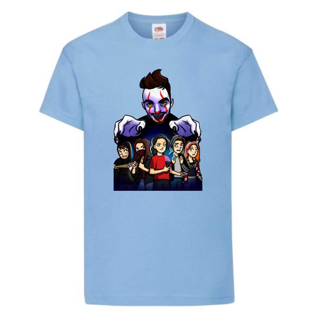 Футболка Едісон Перець (ED-09) блакитна 104-116-128-140-152-164, фото 1