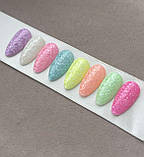 Гель-лак Gelix FLAKE фіолетовий, фото 6