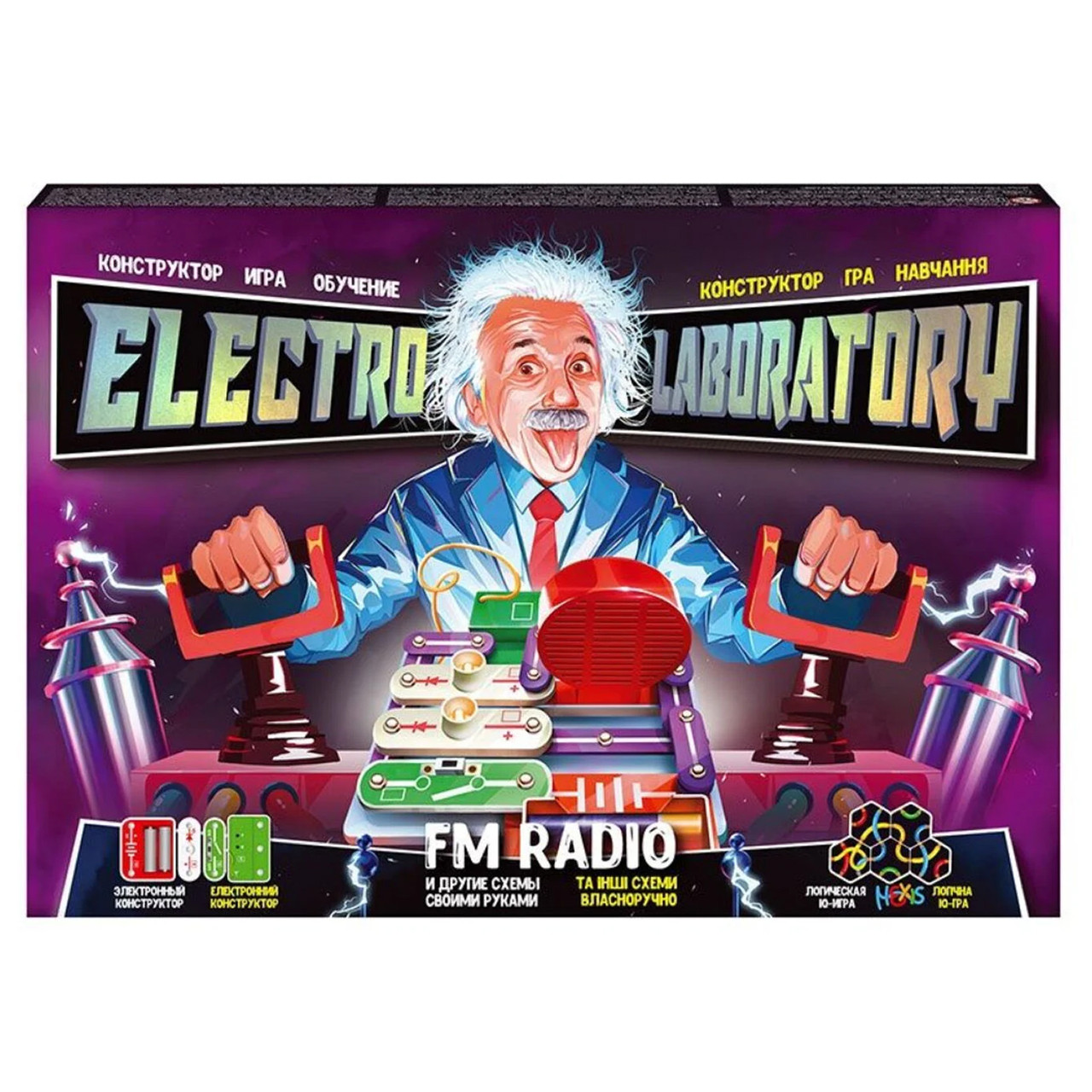 Електронний конструктор "Electro Laboratory. FM Radio" Elab-01-01 "Danko Toys"