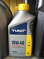 Олива моторна напівсинт.Yuko Dynamic 15W-40 SG/CD,1л.