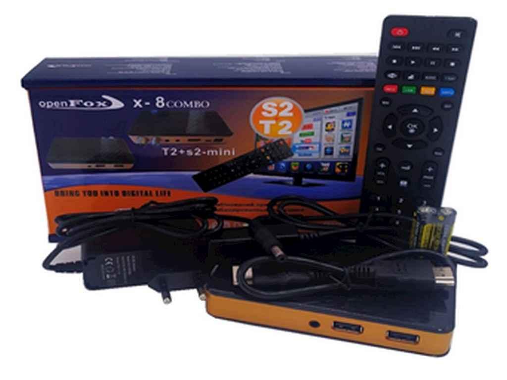 Супутниковий тюнер Т2 тюнер COMBO X8 ТМ OPENFOX BP