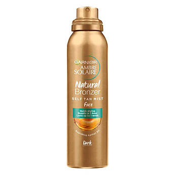 Мист-автозагар для лица с бронзатором Garnier Ambre Solaire Natural Bronzer Face Mist Dark 75 мл