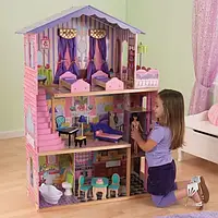 Кукольный домик игровой для Барби .Домик для кукол.Кукольный домик для кукол игровой