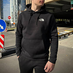 Чоловіча спортивна кофта The North Face, худі TNF літо, толстовка чорна