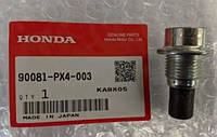 Пробка сливная поддона АКПП, Honda, 90081-PX4-003.