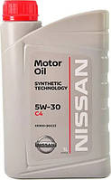 Моторное масло Nissan Motor Oil C4 ( DPF ) 5W-30 1 л (KE90090033)