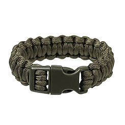 Браслет із паракорду олів PARA ARMBAND KST.-SCHLIESSE 22MM OLIV