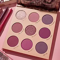 Палітра тіней для повік Colourpop fine feathered shadow palette