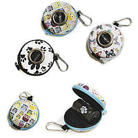 Міні-сумка кругла з пакетами для фекалій Croci, 1шт.