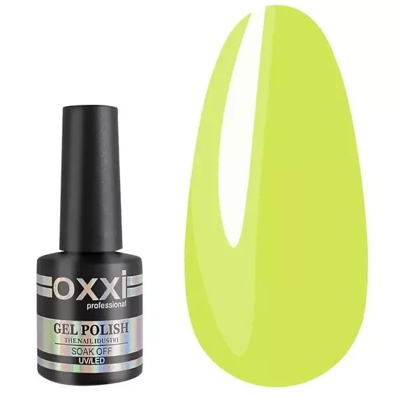 Гель-лак Oxxi Professional №324 (лимонний), 10мл