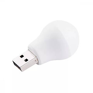 Лампа LED NZY USB 1 W 6000К (38527WH), фото 1