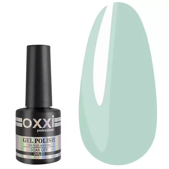 Гель-лак Oxxi Professional №326 (молочно-м'ятний шейк), 10мл