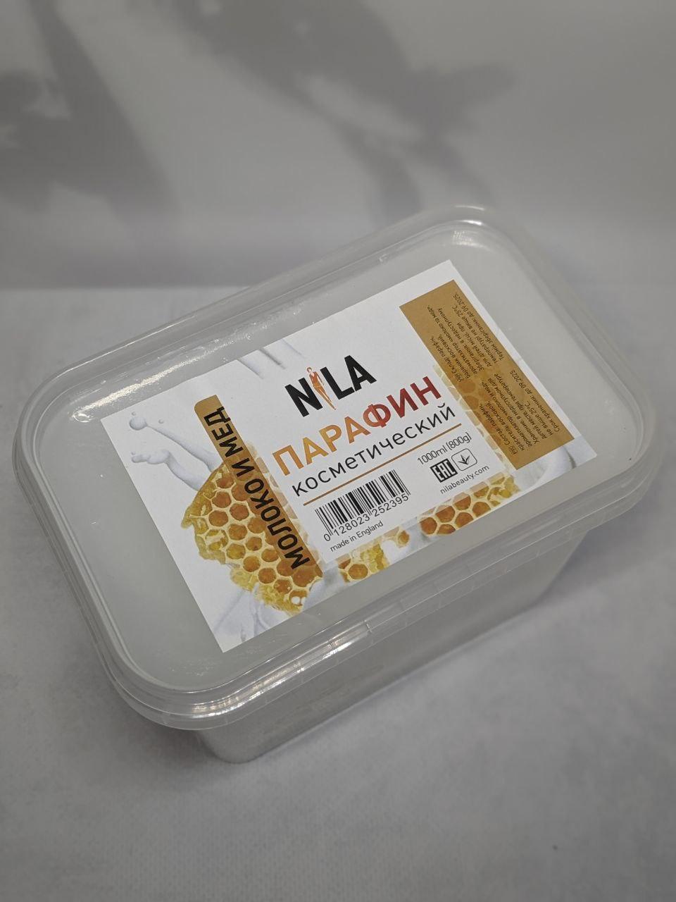 Косметичний парафін Nila Мед и молоко 1000мл, фото 1